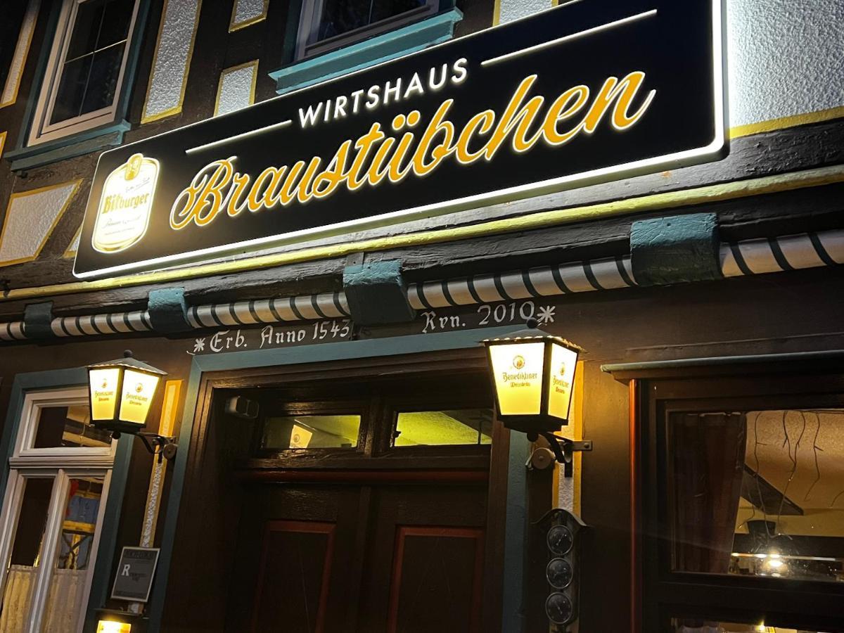 Hotel Gaststätte Braustübchen Schlitz Exterior foto