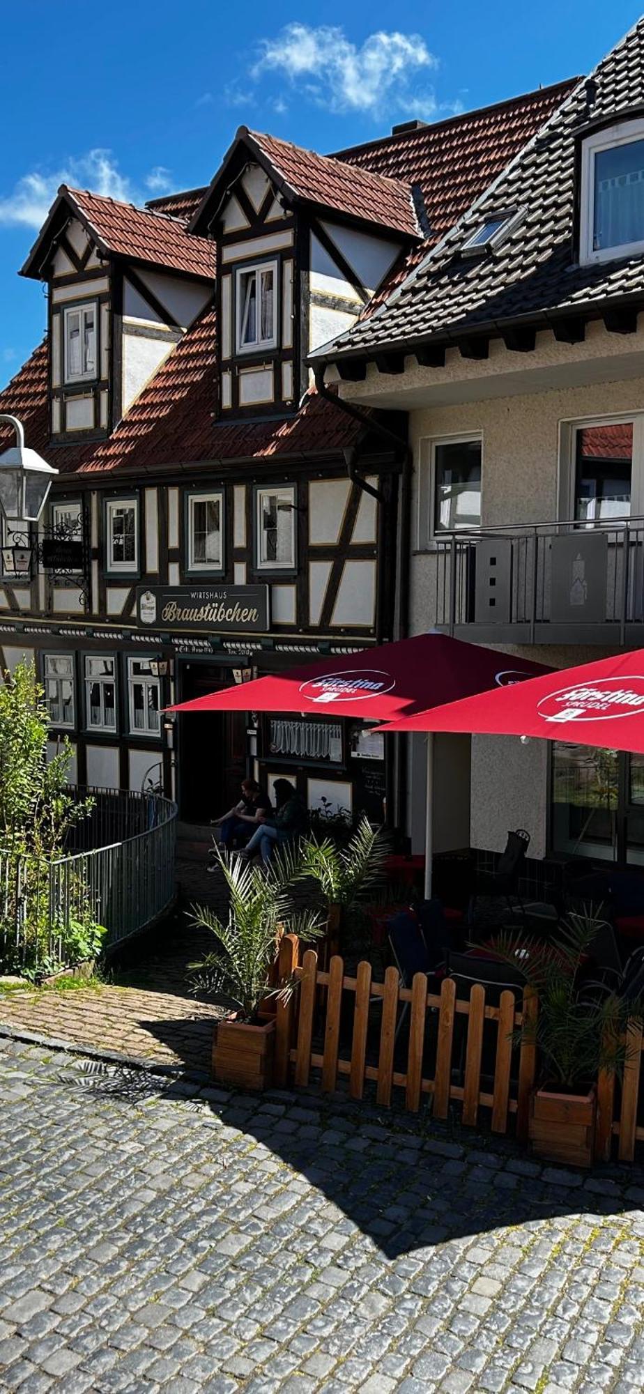 Hotel Gaststätte Braustübchen Schlitz Exterior foto